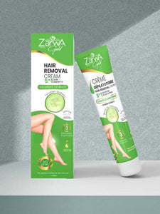 Zarwa Hair Removal Cream Cucumber 120ml 1225