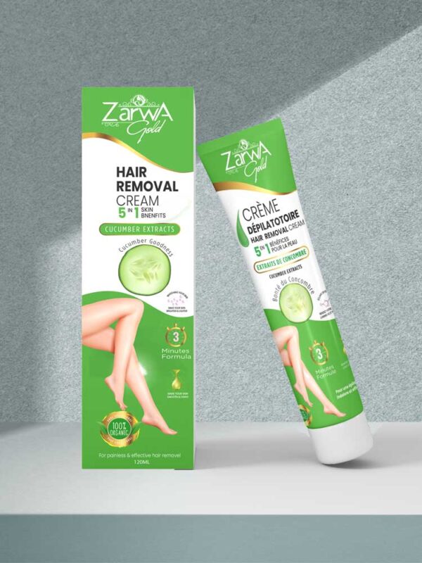 Zarwa Hair Removal Cream Cucumber 120ml 1225