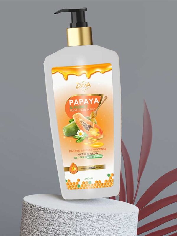 Papaya Whitening  Hand&Body Lotion 400ml 1219