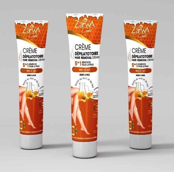 Zarwa Milk & Honey Hair Removal Cream 120ml 1229