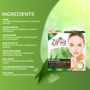 Zarwa Aloe Vera Whitening Cream 1210